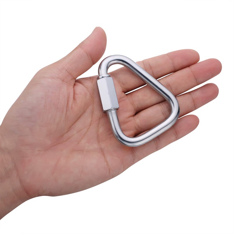 OWAYOTO Delta Quick Link Triangle Locking Carabiner 3/8" M10 10MM 2pcs - Image 3