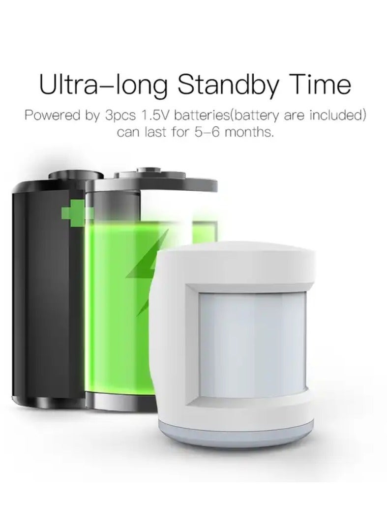 AROAQ Super Mini Tuya Powered ZigBee PIR Motion Sensor Wireless Passive Infrared Detector Security White 7.3 x 3.7 x 6.1cm - Image 3