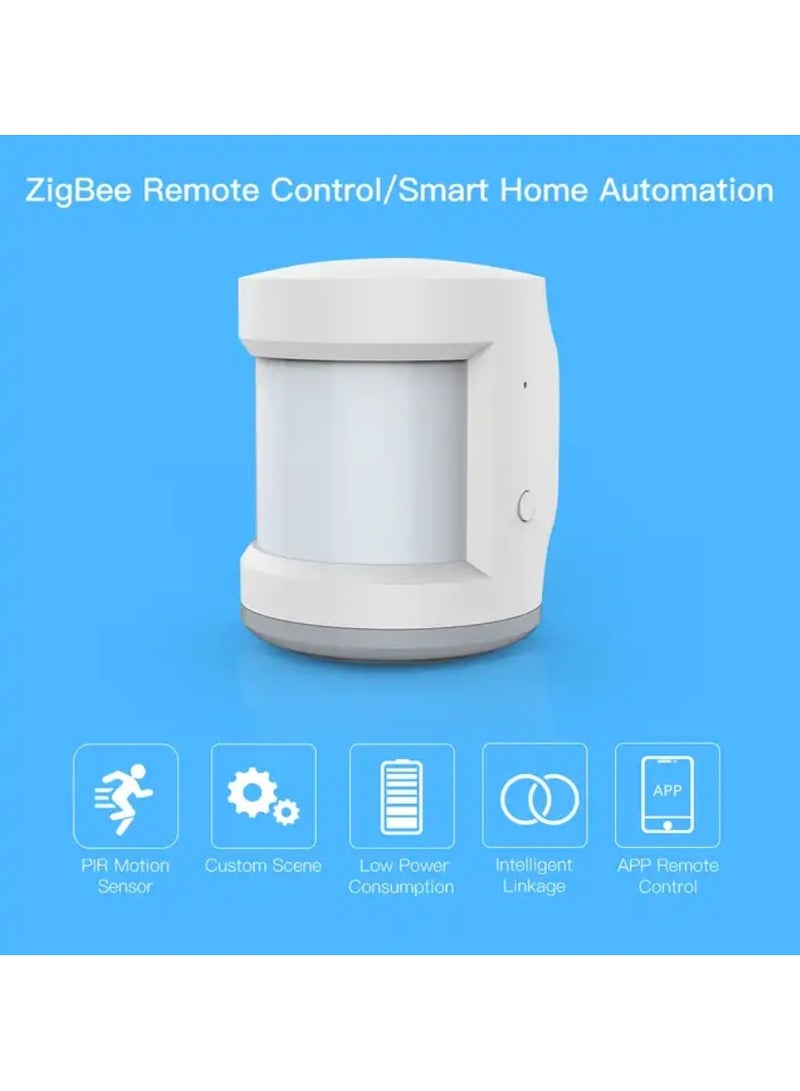 AROAQ Super Mini Tuya Powered ZigBee PIR Motion Sensor Wireless Passive Infrared Detector Security White 7.3 x 3.7 x 6.1cm - Image 4