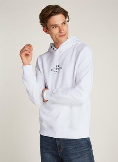 TOMMY HILFIGER Graphic Print Drawstring Pull Over Hoodie  - Image 1