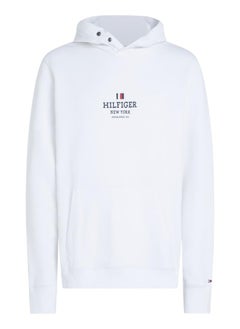 TOMMY HILFIGER Graphic Print Drawstring Pull Over Hoodie  - Image 5
