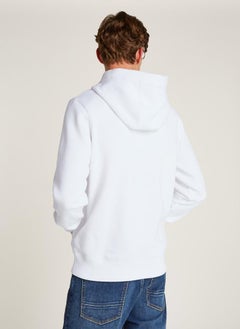 TOMMY HILFIGER Graphic Print Drawstring Pull Over Hoodie  - Image 2
