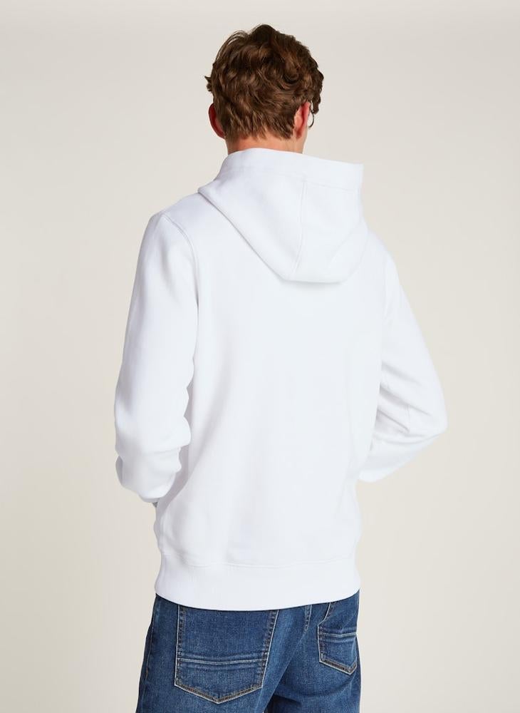 TOMMY HILFIGER - Graphic Print Drawstring Pull Over Hoodie - Image 1