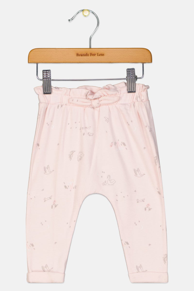 mothercare Toddlers Girl Graphic Print Jogger Pants, Multicolor - Image 1