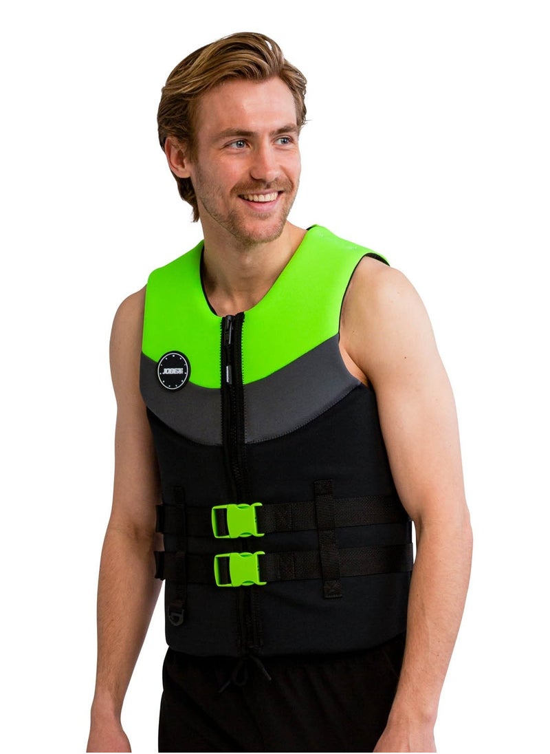 Neoprene Life Vest Men Lime Green - pzsku/Z3BD941212FE1433D6461Z/45/_/1694769371/24fe6f97-8945-4279-ac3b-3161b9025a64