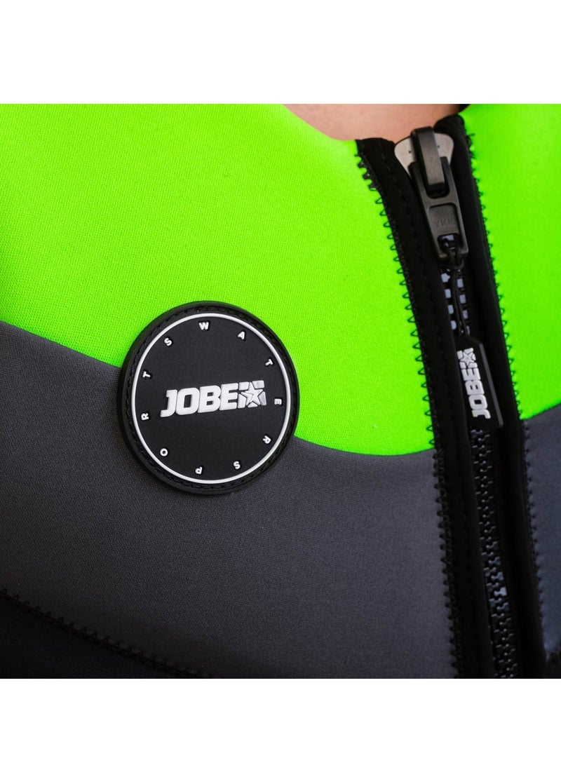 JOBE Neoprene Life Vest Men Lime Green - Image 2