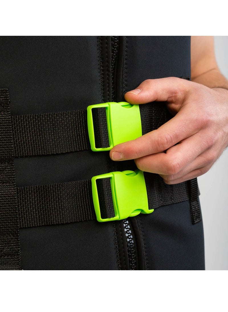 JOBE Neoprene Life Vest Men Lime Green - Image 4