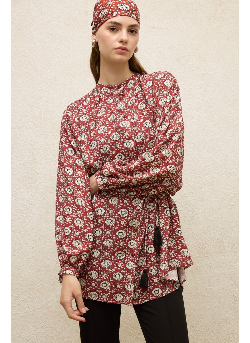 Manuka - Viscose Patterned Tunic Bloom - Image 1