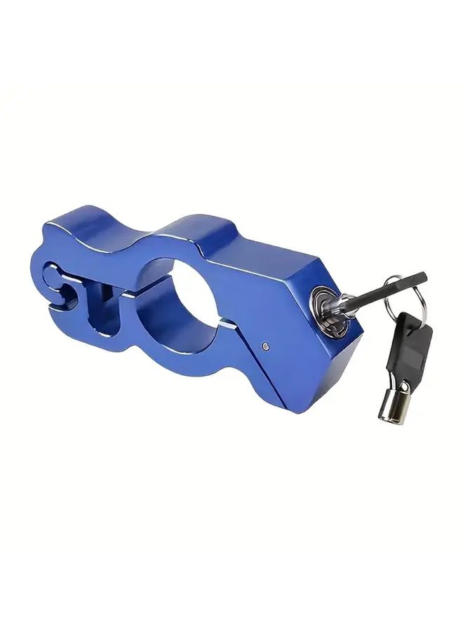 1 Pc Anti Theft Handlebar Throttle Lock Glory Red for Electric Bicycles Motorcycles Scooters With Compact Design Sturdy Material Reliable Mechanism - Image 2