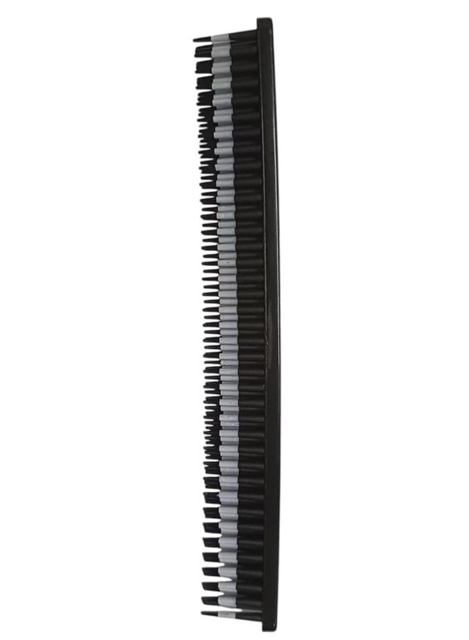 KIRA Professional Hair Salon Barber Tools Afro Hair Extension Kid Hair 3 Row Comb Teeth Teasing Comb Highlight Comb (Multicolour) - Image 1