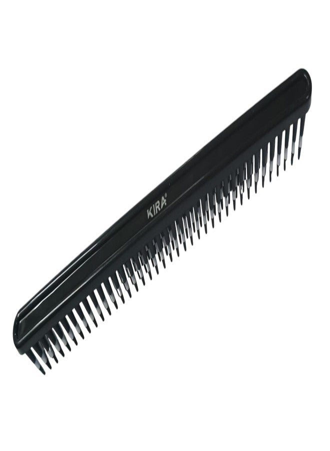 KIRA Professional Hair Salon Barber Tools Afro Hair Extension Kid Hair 3 Row Comb Teeth Teasing Comb Highlight Comb (Multicolour) - Image 2