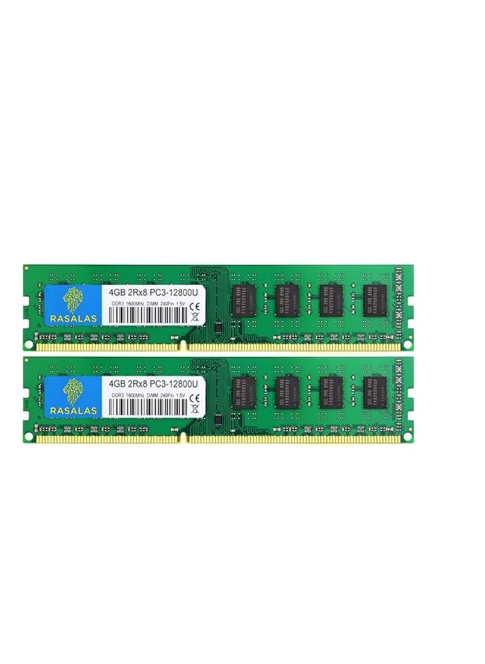 Generic PC3L-12800U 8GB 2X 4GB DDR3 1600 RAM 8GB PC3L 12800 DDR3 8GB 2Rx8 DDR3 Udimm 1.35V CL11  - Image 1