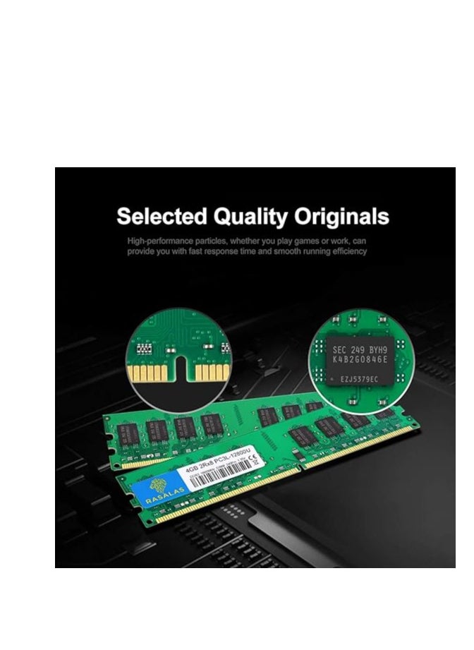 Generic PC3L-12800U 8GB 2X 4GB DDR3 1600 RAM 8GB PC3L 12800 DDR3 8GB 2Rx8 DDR3 Udimm 1.35V CL11  - Image 4