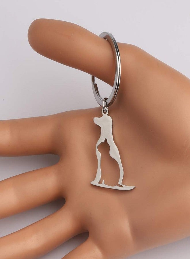 BNQL Dog Cat Keychain Pet Pendant Jewelry for Animal Lover Dog Cat keyring - Image 5