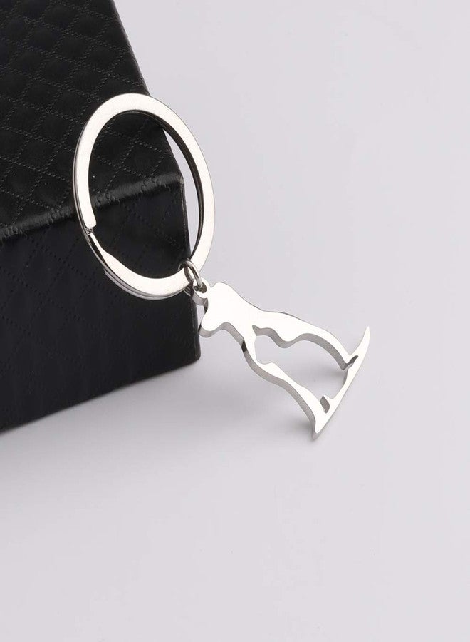 BNQL Dog Cat Keychain Pet Pendant Jewelry for Animal Lover Dog Cat keyring - Image 3