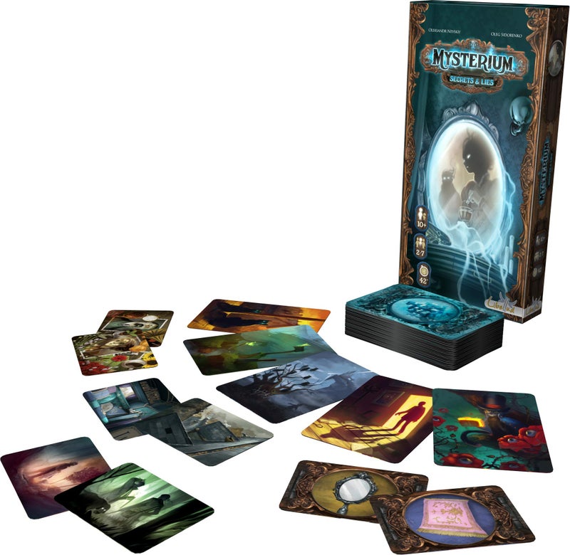 Asmodee Mysterium Secrets & Lies Board Game EXPANSION - Unravel New Mysteries, Cooperative Family Fun for Kids & Adults, Ages 10+, 2-7 Players, 42 Minute Playtime - Image 5