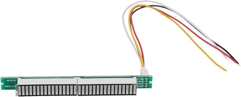 Adjustable 32 Bar LED Audio Display VU Meter With AGC Mode Brightness Control - Image 5