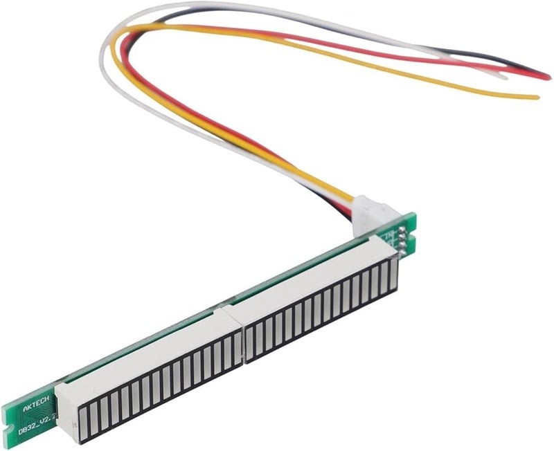 Adjustable 32 Bar LED Audio Display VU Meter With AGC Mode Brightness Control - Image 4