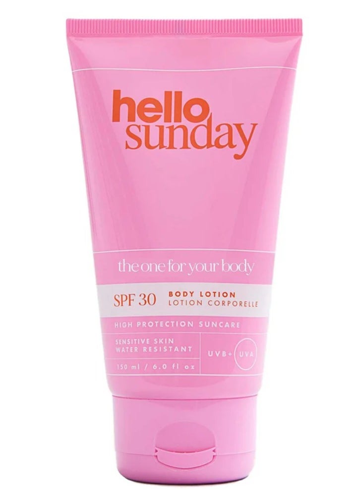 hello sunday The One For Your Body Moisturising Body Lotion SPF30 150ml 