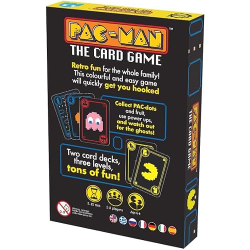 Steamforged Games PAC-MAN لعبة الورق: ألعاب أطفال، لعبة ورق عائلية، سهلة التعلم وممتعة للعب للأعمار 6 وما فوق - Image 2