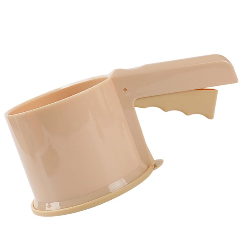 Apricot Handheld Flour Sifter Cup Fine Mesh Strainer For Baking Cake Pastry - Image 2