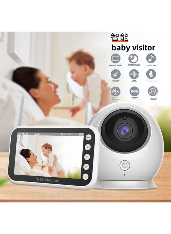 720p Hd 4.3-inch 2.4g Wireless Baby Care Device Baby Monitor Baby Monitor Abm 00 - pzsku/Z3BDA47EF655DF0E38DE0Z/45/_/1730456379/cef75837-5d66-4fe4-8921-5f6b4857968b