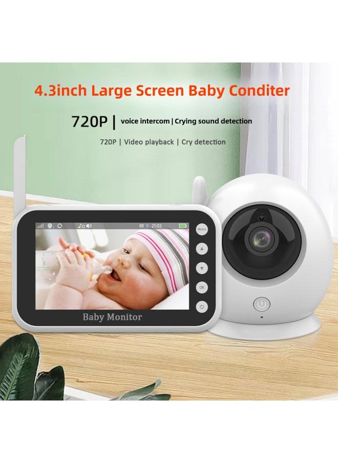 720p Hd 4.3-inch 2.4g Wireless Baby Care Device Baby Monitor Baby Monitor Abm 00 - pzsku/Z3BDA47EF655DF0E38DE0Z/45/_/1730456385/03b3b46d-6cc0-452b-b97a-eaee45342f28