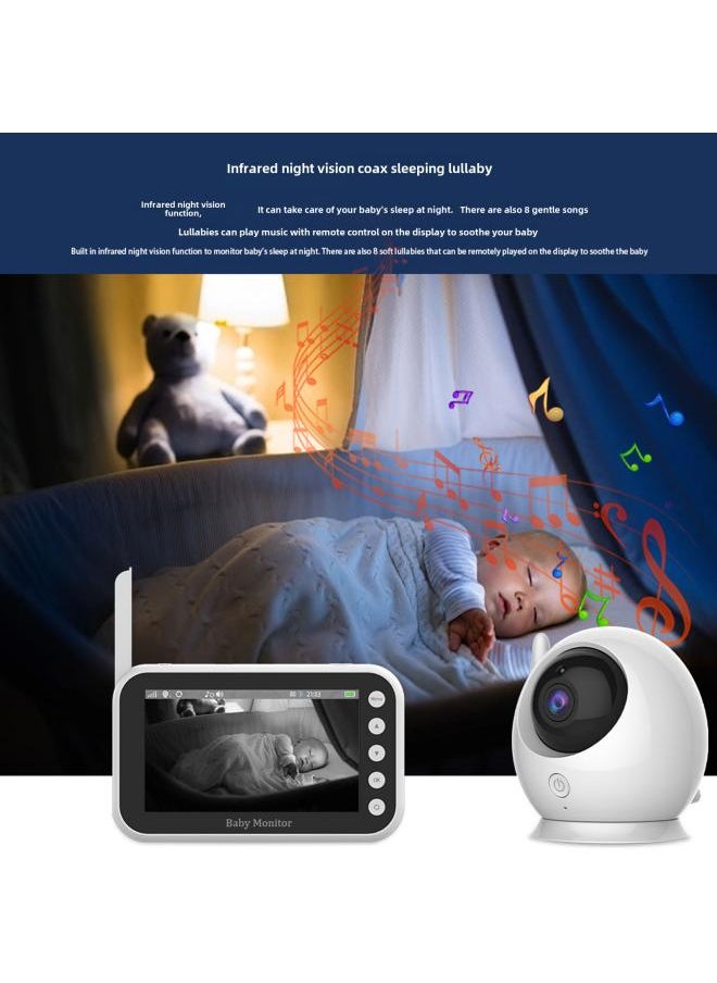 720p Hd 4.3-inch 2.4g Wireless Baby Care Device Baby Monitor Baby Monitor Abm 00 - pzsku/Z3BDA47EF655DF0E38DE0Z/45/_/1730456389/804509f1-b943-46c7-b862-ad27d495e1f1