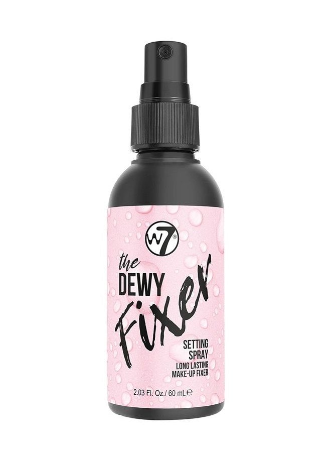 W7 The Dewy Fixer Makeup Setting Spray - Long-Lasting, Ultra-Fine Formula  - Image 1