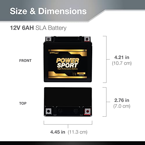 ExpertPower ETZ7S YTZ7S 12v 6ah Replacement Powersport Battery Sealed Maintenance Free - Image 5