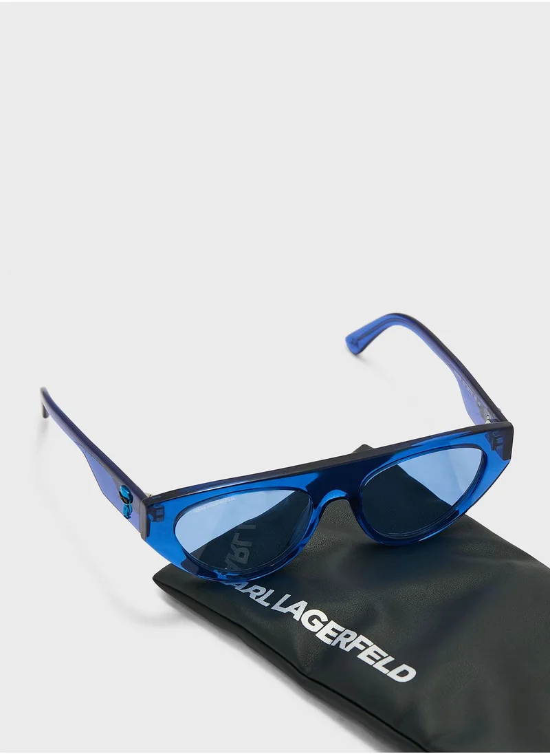 Karl Lagerfeld Cat Eye Shape Sunglasses