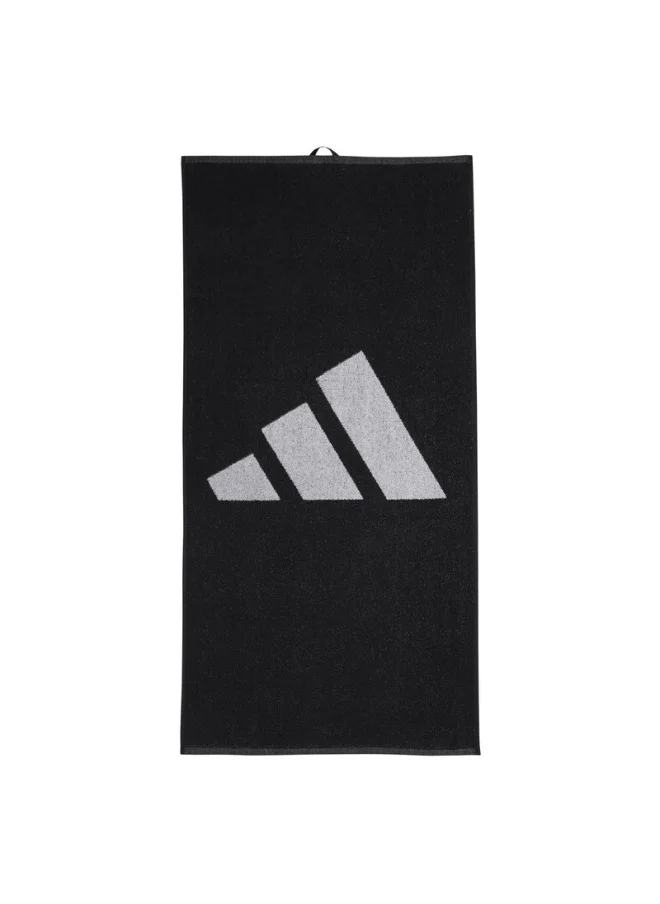 اديداس adidas 3BAR TOWEL SMAL Black Swim TOWEL for Unisex - NS