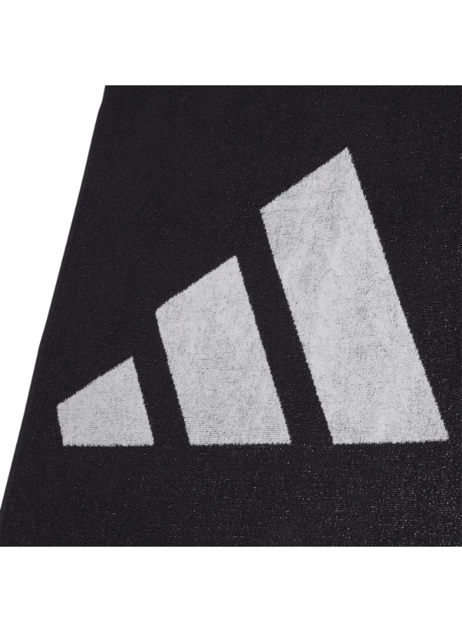 اديداس adidas 3BAR TOWEL SMAL Black Swim TOWEL for Unisex - NS