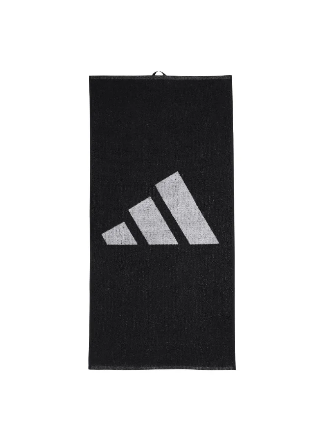 اديداس Adidas 3Bar Towel Smal Black Swim Towel For Unisex 1 Size