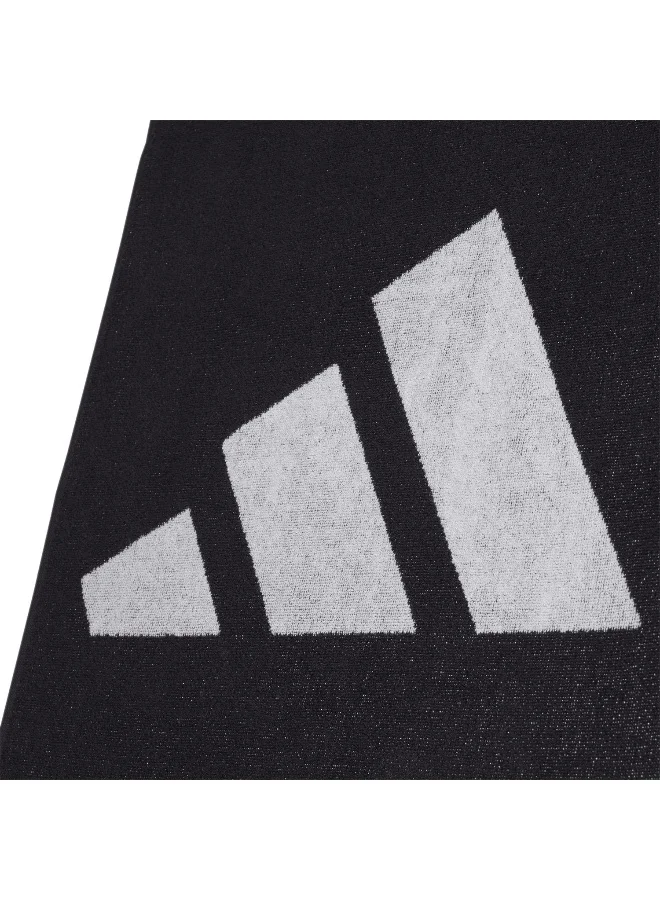 اديداس Adidas 3Bar Towel Smal Black Swim Towel For Unisex 1 Size