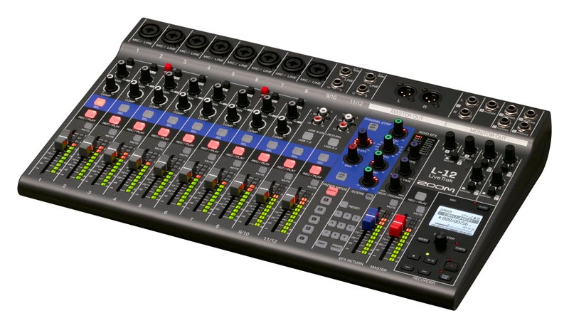 Zoom Livetrak L- 12 Live Sound Mixer With USB Connection, Black - Image 5