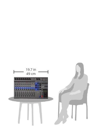 Zoom Livetrak L- 12 Live Sound Mixer With USB Connection, Black - Image 3
