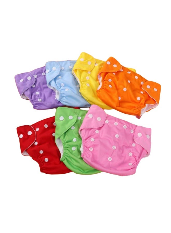 Tinkle Bunny Soft Reusable Baby Cloth Diaper | Leak Proof | For Kids 0 - 3 Years | Free size | Adjustable Waist & Height with snap Buttons | high absorbent 2 Washable diaper 2 insert pad pack - Image 2