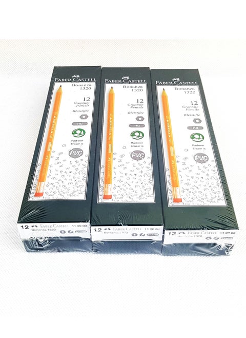 72-Piece Bonanza Graphite HB Pencils