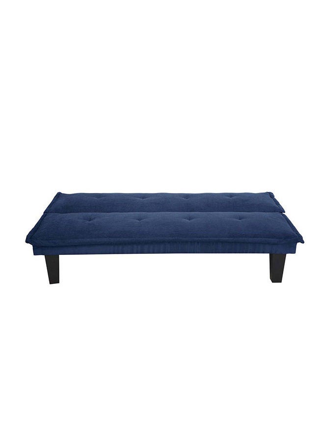 DANUBE HOME Manolo Fabric Sofabed Convertible Sleeping Sofa Bed Living Room Furniture For Home L 165 x W 80 x H 73 cm Blue  - Image 4