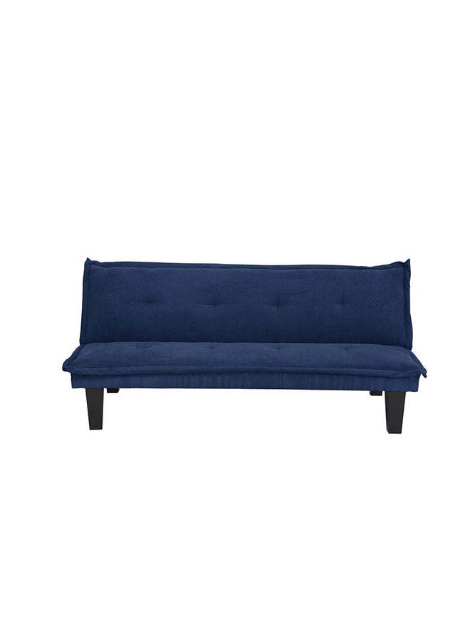 Manolo Fabric Sofabed Convertible Sleeping Sofa Bed Living Room Furniture For Home L 165 x W 80 x H 73 cm Blue