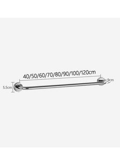 Generic Bathroom shelf Stainless Steel Towel Rack Single Rod  - Image 4