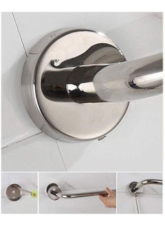 Generic Bathroom shelf Stainless Steel Towel Rack Single Rod  - Image 3