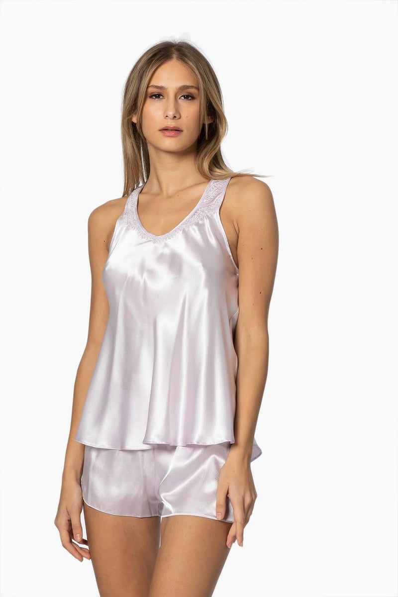 pierre cardin 6010 Women's Satin Six Dowry Set - Viola  - Image 5