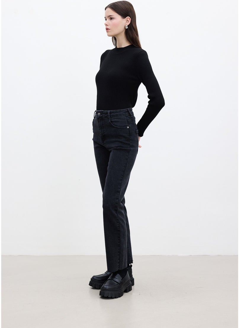 High Waist Flare Jeans Black - pzsku/Z3BDAE014C98FA5EA253DZ/45/_/1741272195/8bd03e20-935a-4359-a05e-1e7d43c8124b