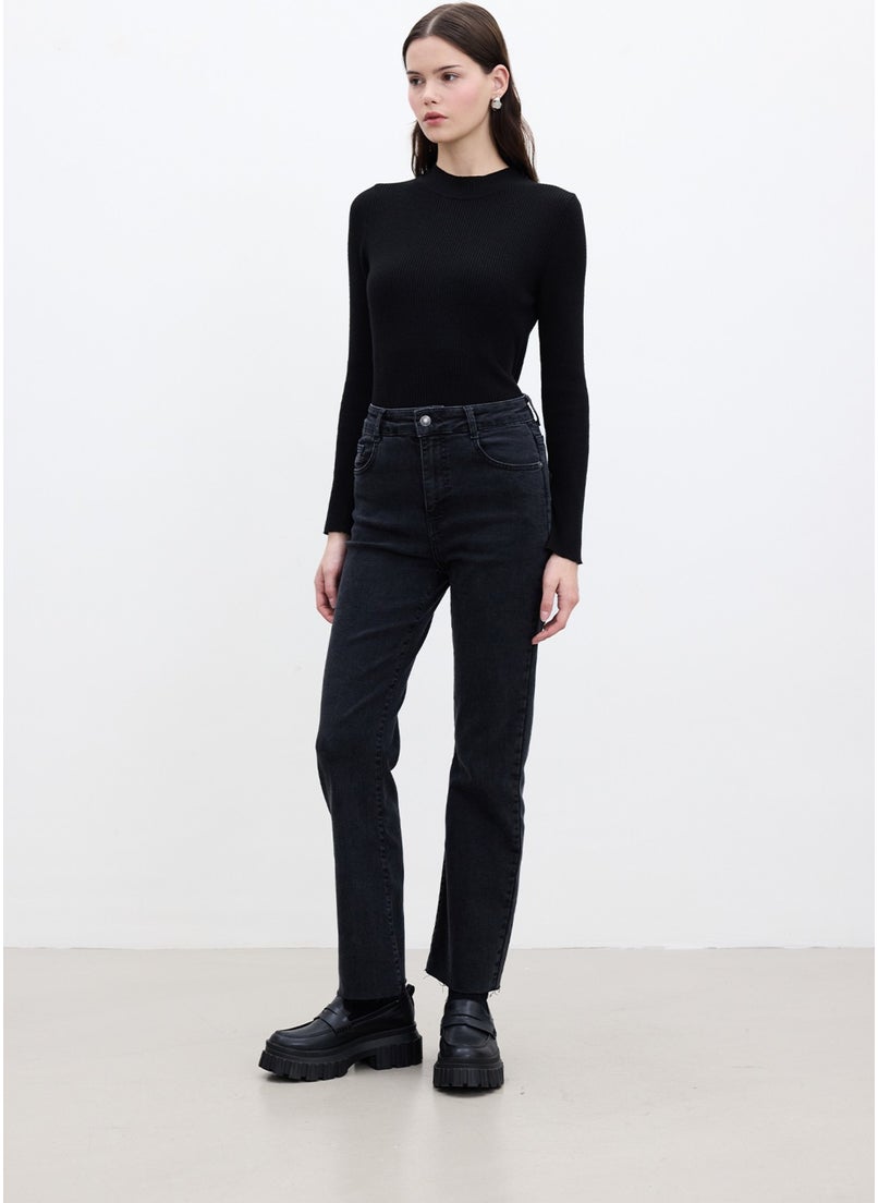 High Waist Flare Jeans Black - pzsku/Z3BDAE014C98FA5EA253DZ/45/_/1741272223/f395676d-4b6a-4ba8-a0af-9517dca426f1