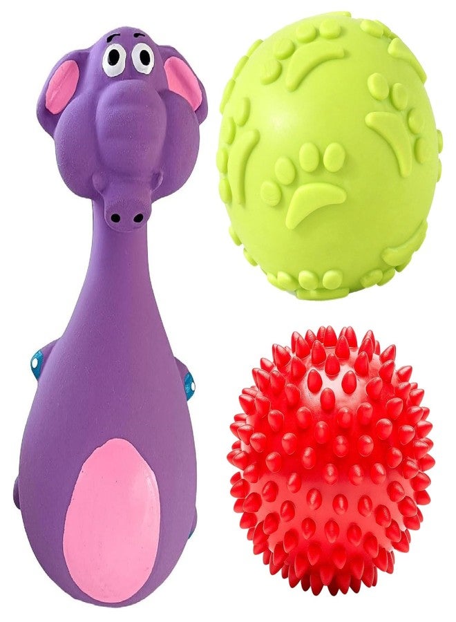 Agirav Best Pet Supplies Interactive Squeaky Dog Chew Toy, Ideal Dog Toys for Chewers, Small, Medium & Large Dogs(Pack of 3) - Image 1