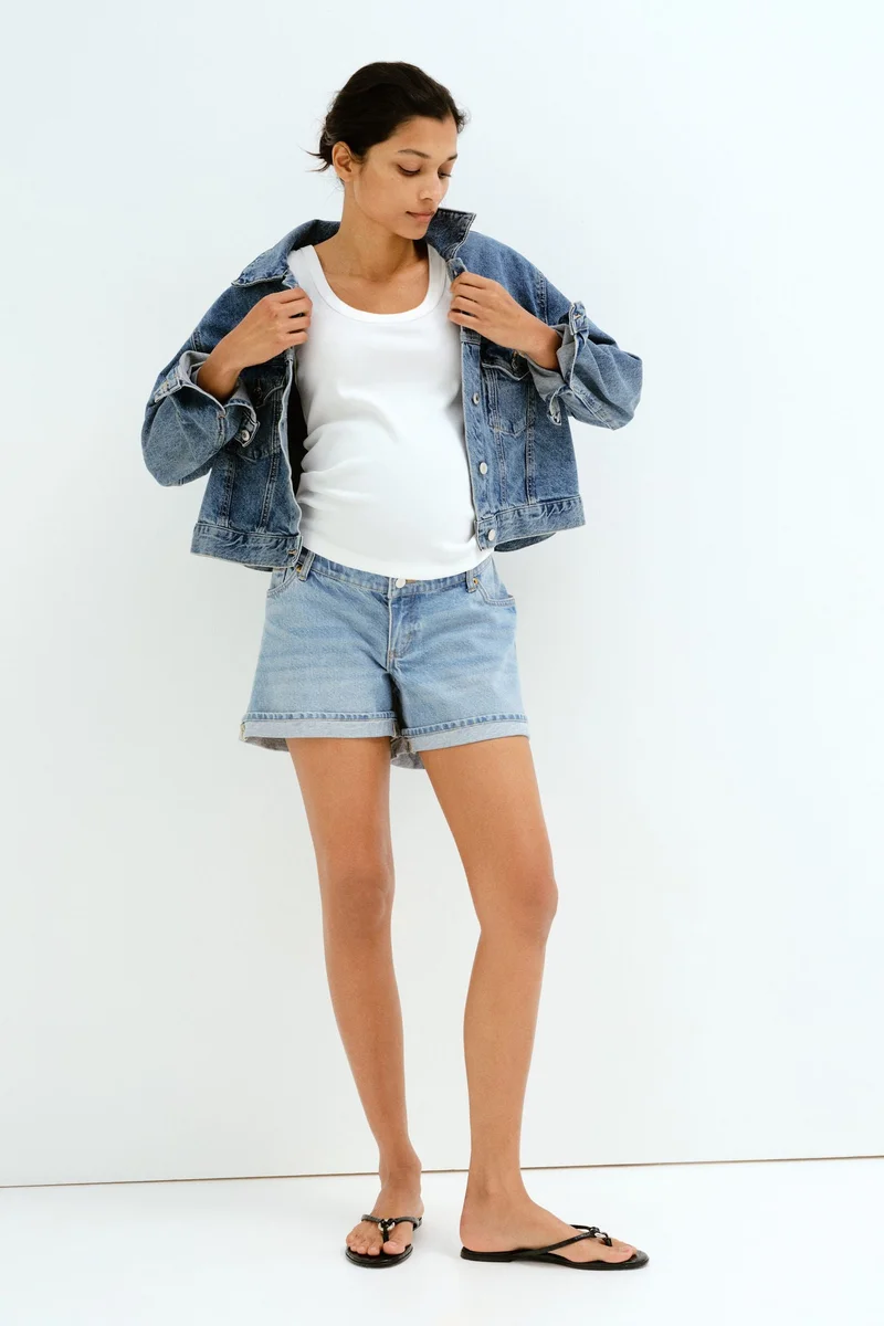 H&M MAMA Denim shorts