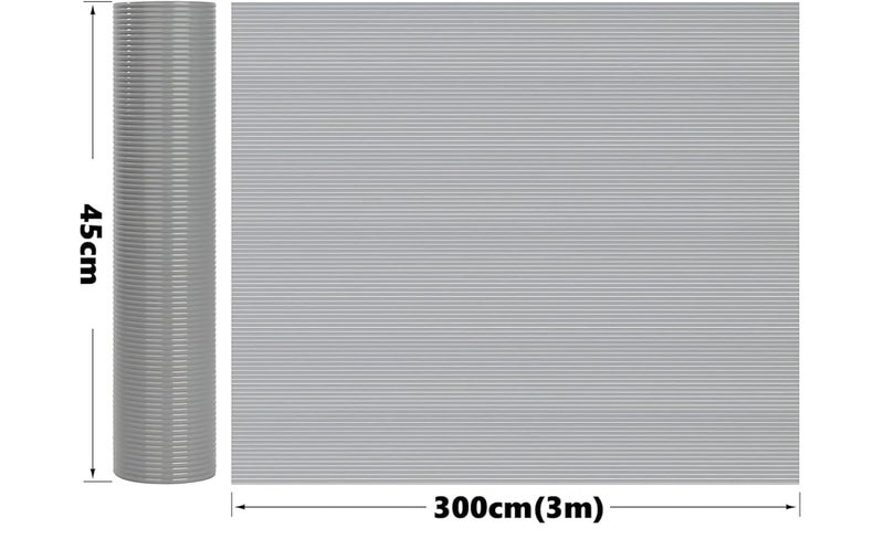 ElastPro EVA Food Grade Washable Anti Slip Mat/Sheet for Fridge, Shelf Liner, Table, Kitchen Drawer mat (Line Grey, 3 Meter) - Image 2
