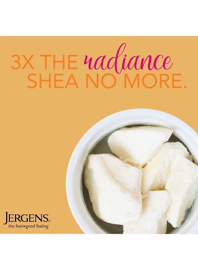 Jergens Shea Butter Body Lotion, Deep Conditioning Moisturizer, Hydration for Dry to Very Dry Skin, with Pure Shea Butter, 3X More Radiant Skin, Dermatologist Tested, 16.8 oz - Image 5